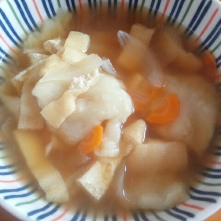 簡単・節約 昔ながらの主食すいとん